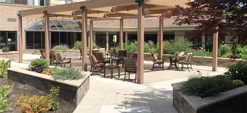 Assisted Living concrete raising trip hazard repair