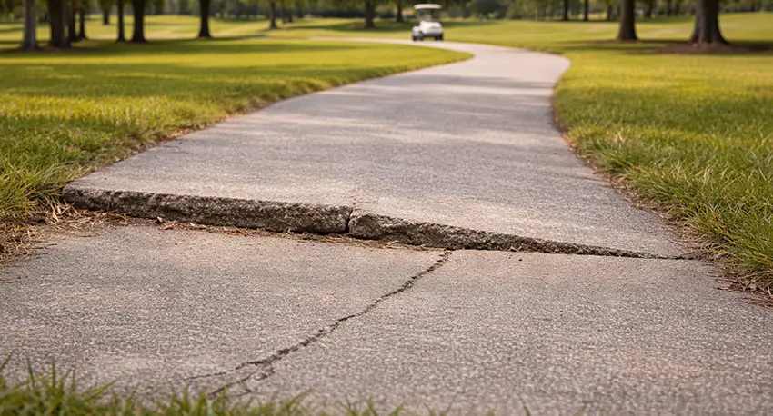 Golf Courses Concrete Leveling in Denver