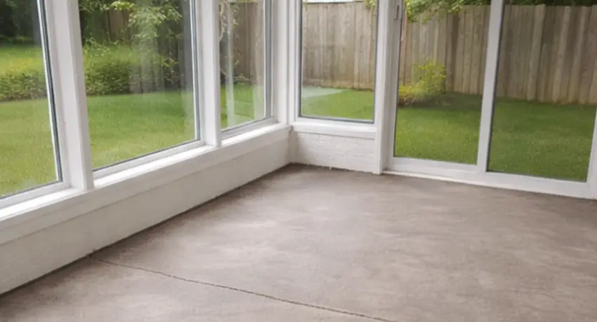 Sunroom Floor Leveling in Denver
