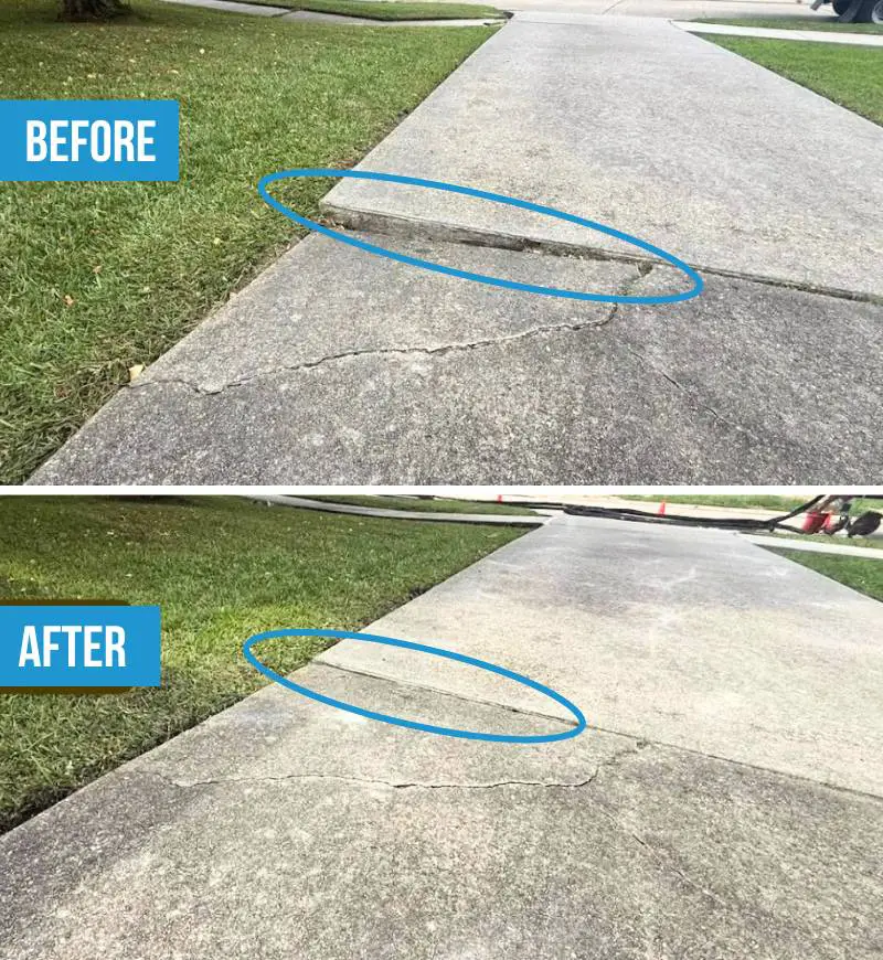 Walkway Sidewalk Leveling in Denver
